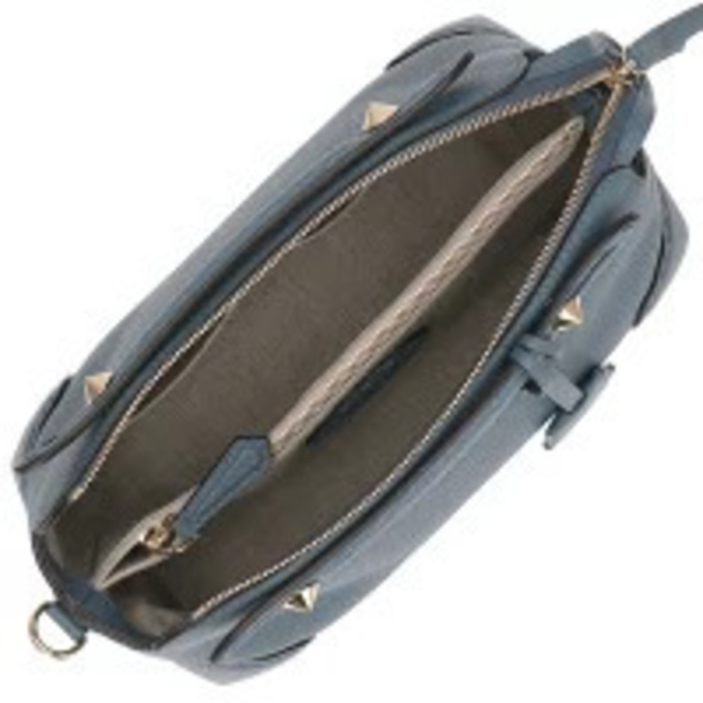 Fendi Handbag Blue Leather Blue